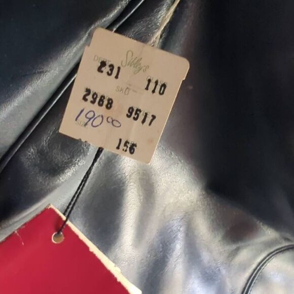 Vintage Morris  Moskowitz leather shoulder bag. NOS. Mid-Century mfg 190 - Picture 5 of 10